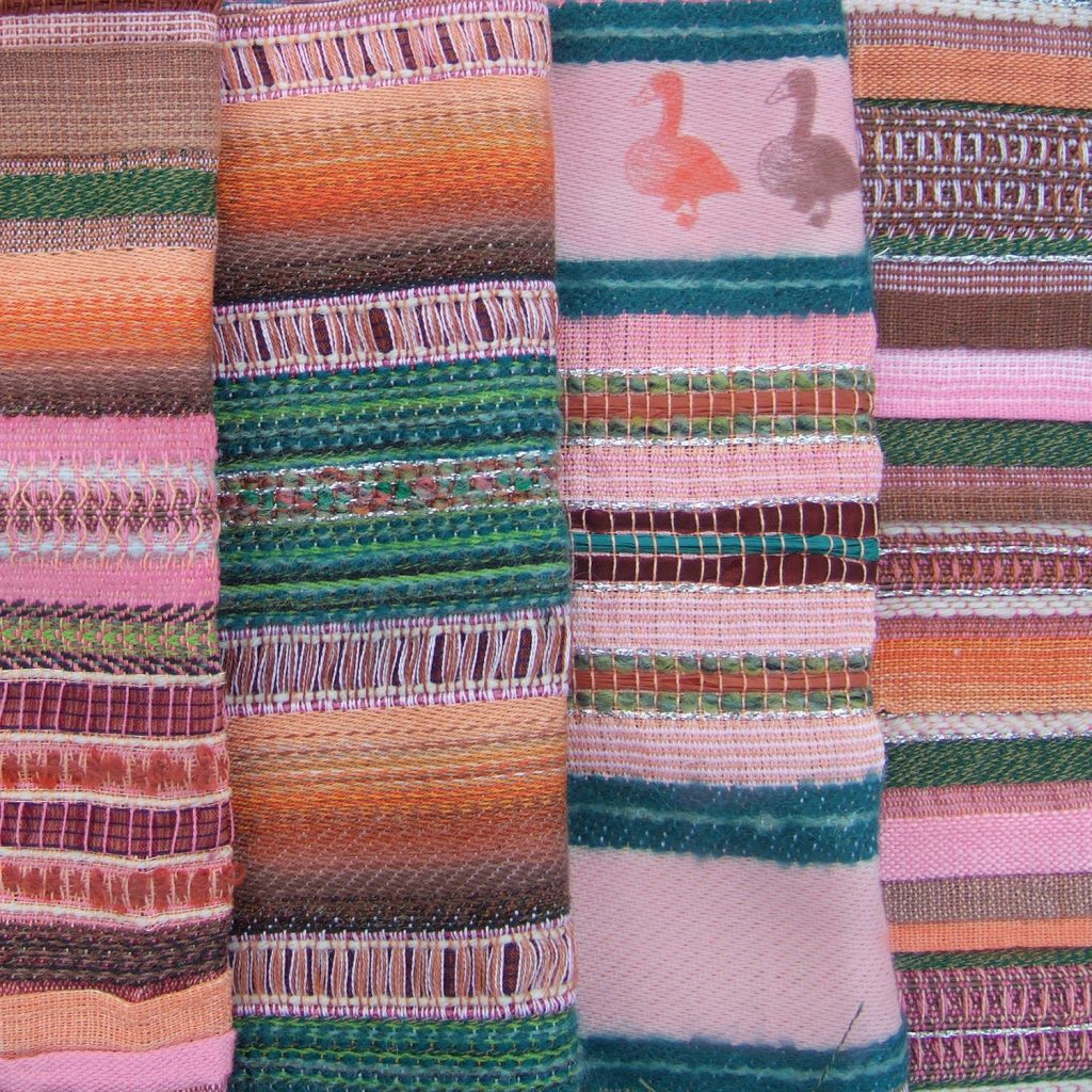 Fairytales Woven fabric in pinks and blues